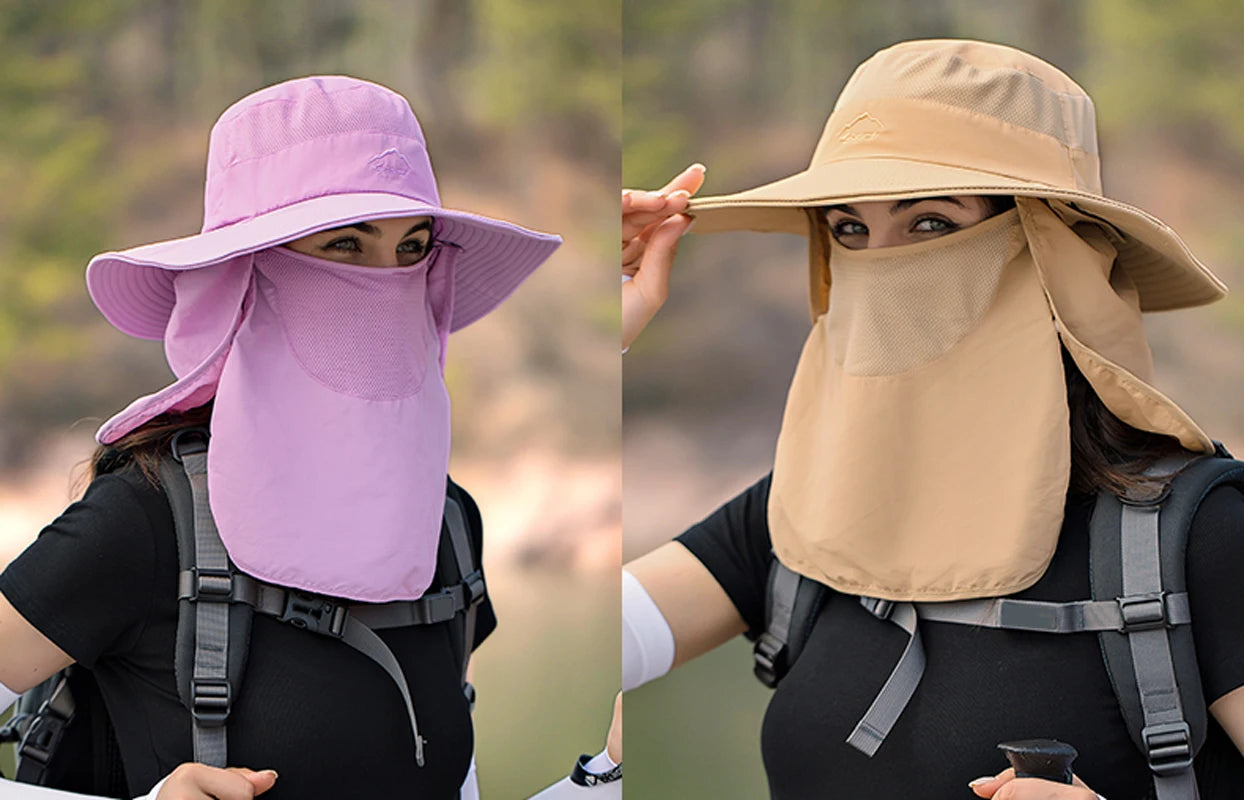 Quick-Dry Fisherman's Sun Hat — Breathable Outdoor Protection
