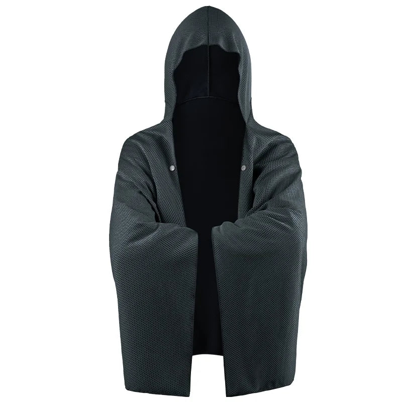 4-in-1 Cooling Hooded Poncho — Instant Cool-Down Wrap