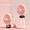 OIMG 5-Speed Neck Fan with LED Display & Phone Stand