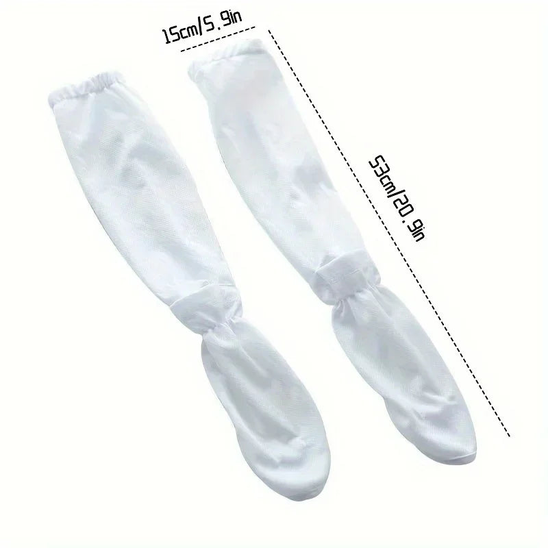 UV Protection Arm Sleeves — Cooling Ice Silk for Sun Protection