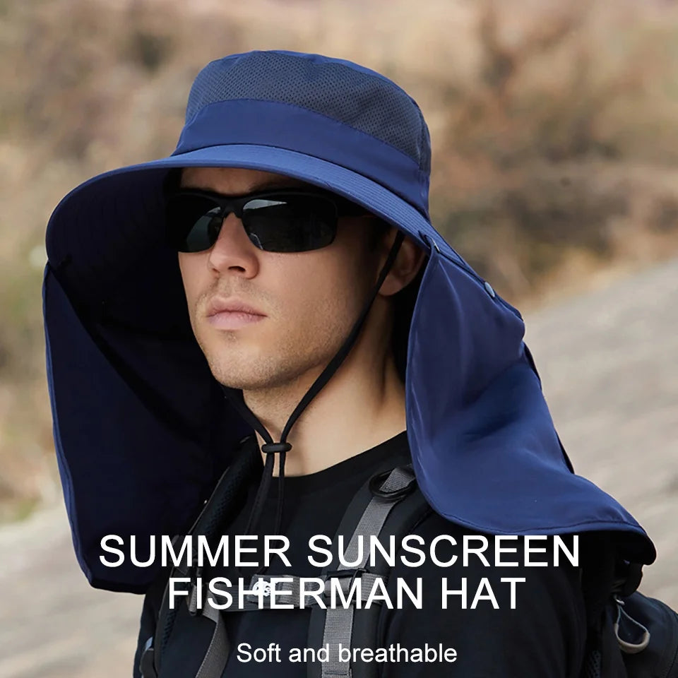LOOGDEEL Oversized Brim Sun Protection Hat