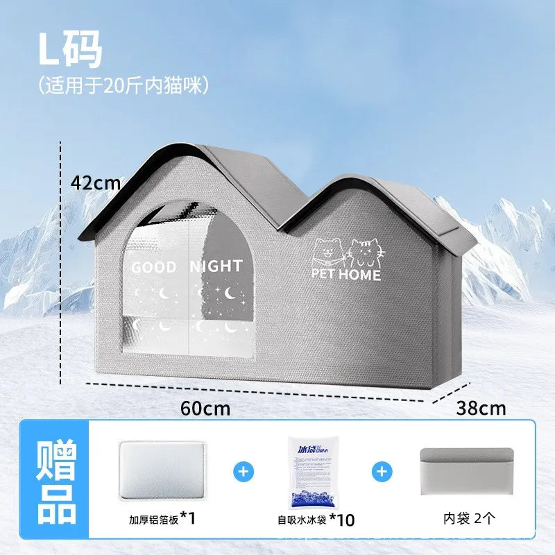 Cat Air-Conditioning House — Summer Cooling Villa
