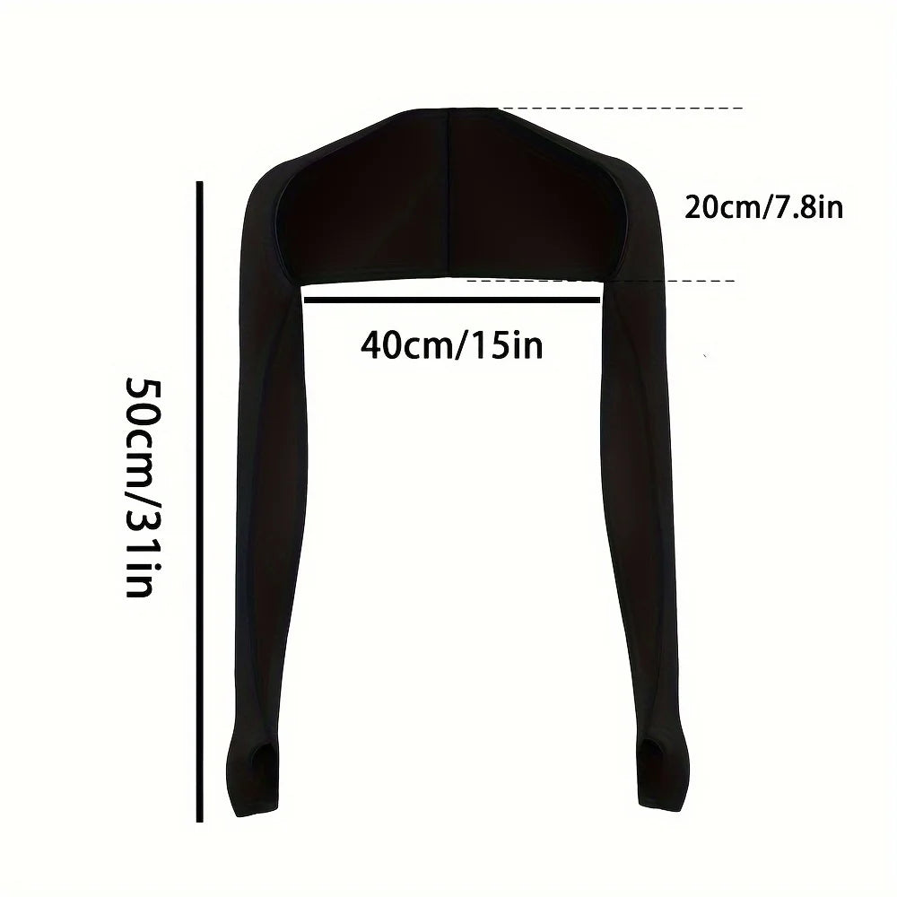 Women's Sun Protection Shawl — Lightweight Sport Sleeves