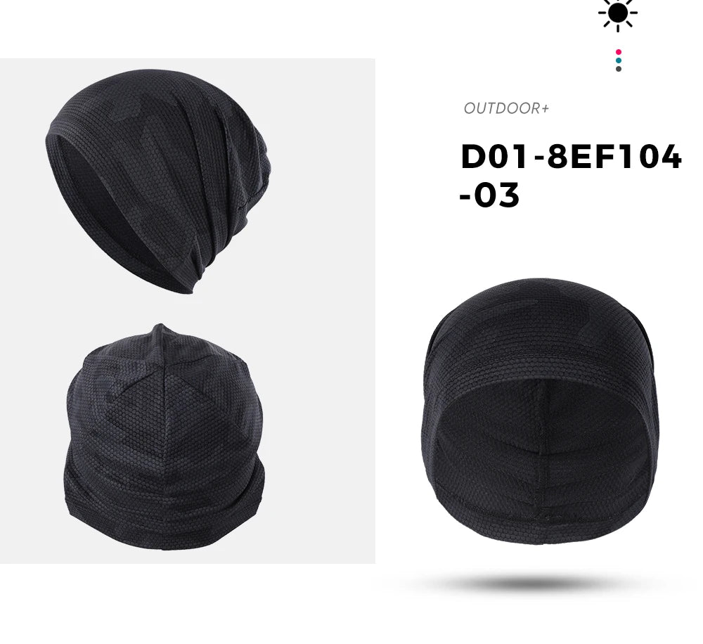 GUMAO Cooling Running Cap — Quick-Dry Breathable Beanie