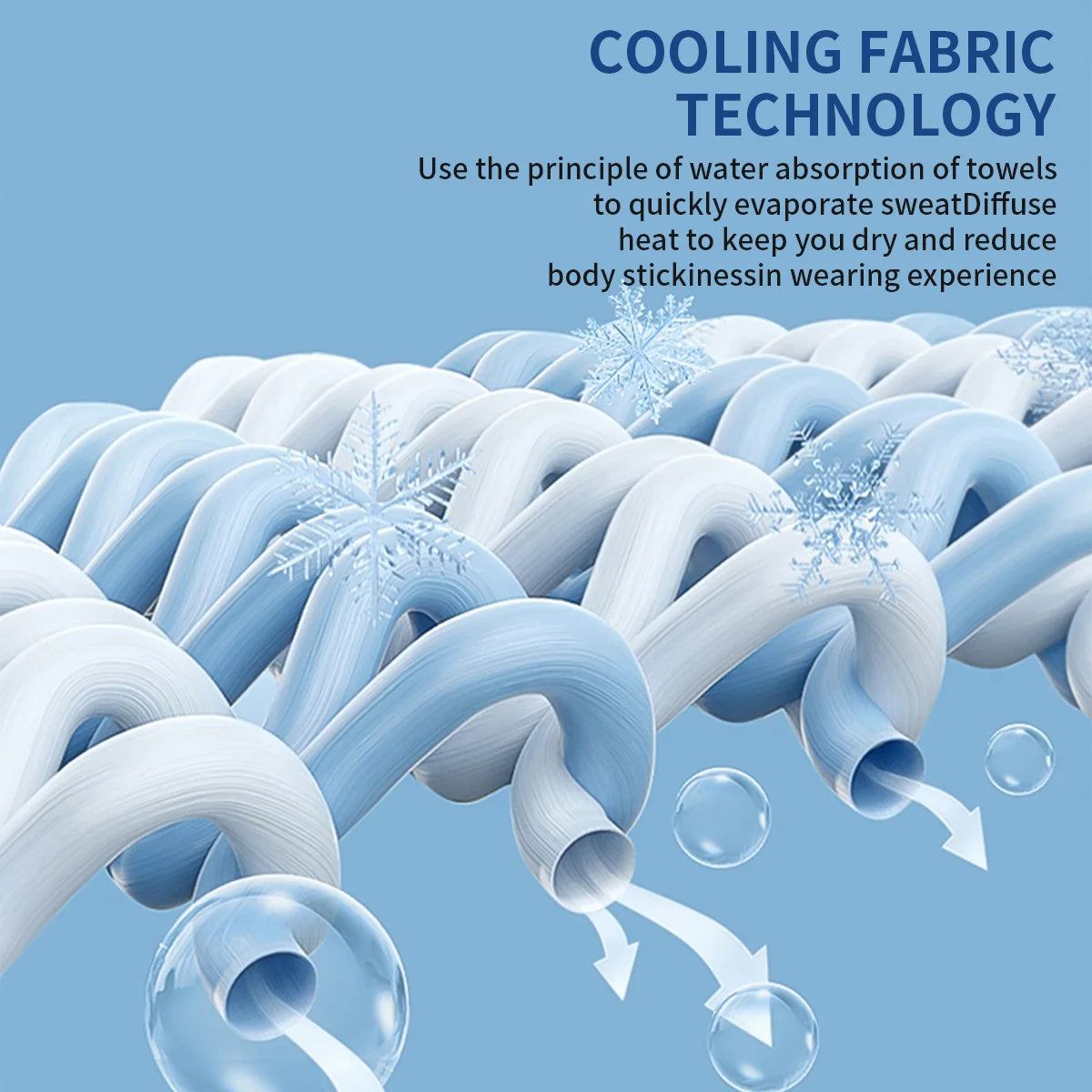 4-in-1 Cooling Hooded Poncho — Instant Cool-Down Wrap