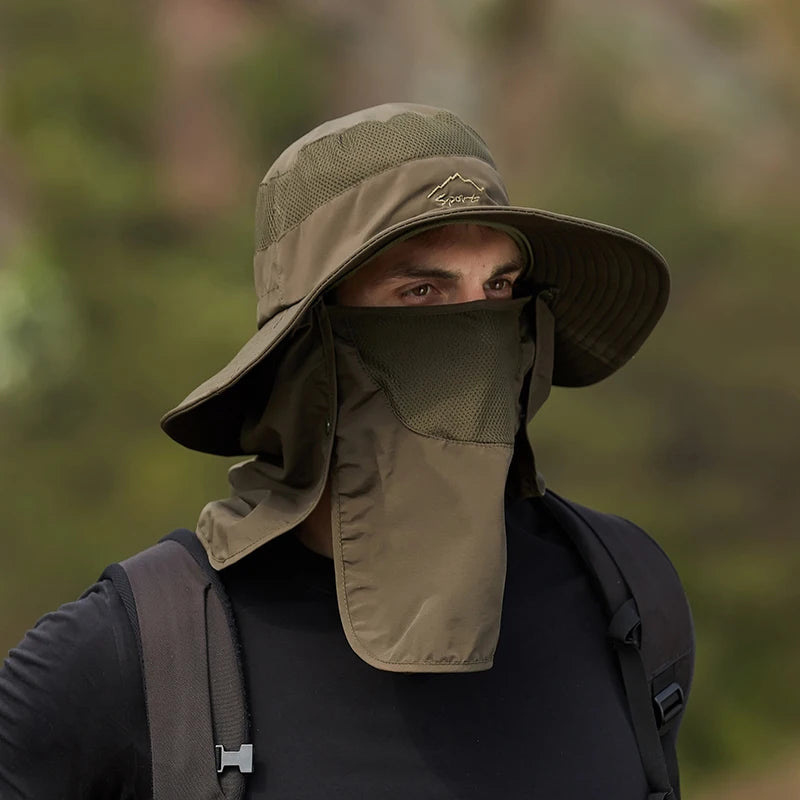 Quick-Dry Fisherman's Sun Hat — Breathable Outdoor Protection