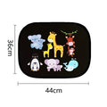 Universal Car Side Window Sunshade — UPF 50+ for Kids & Pets