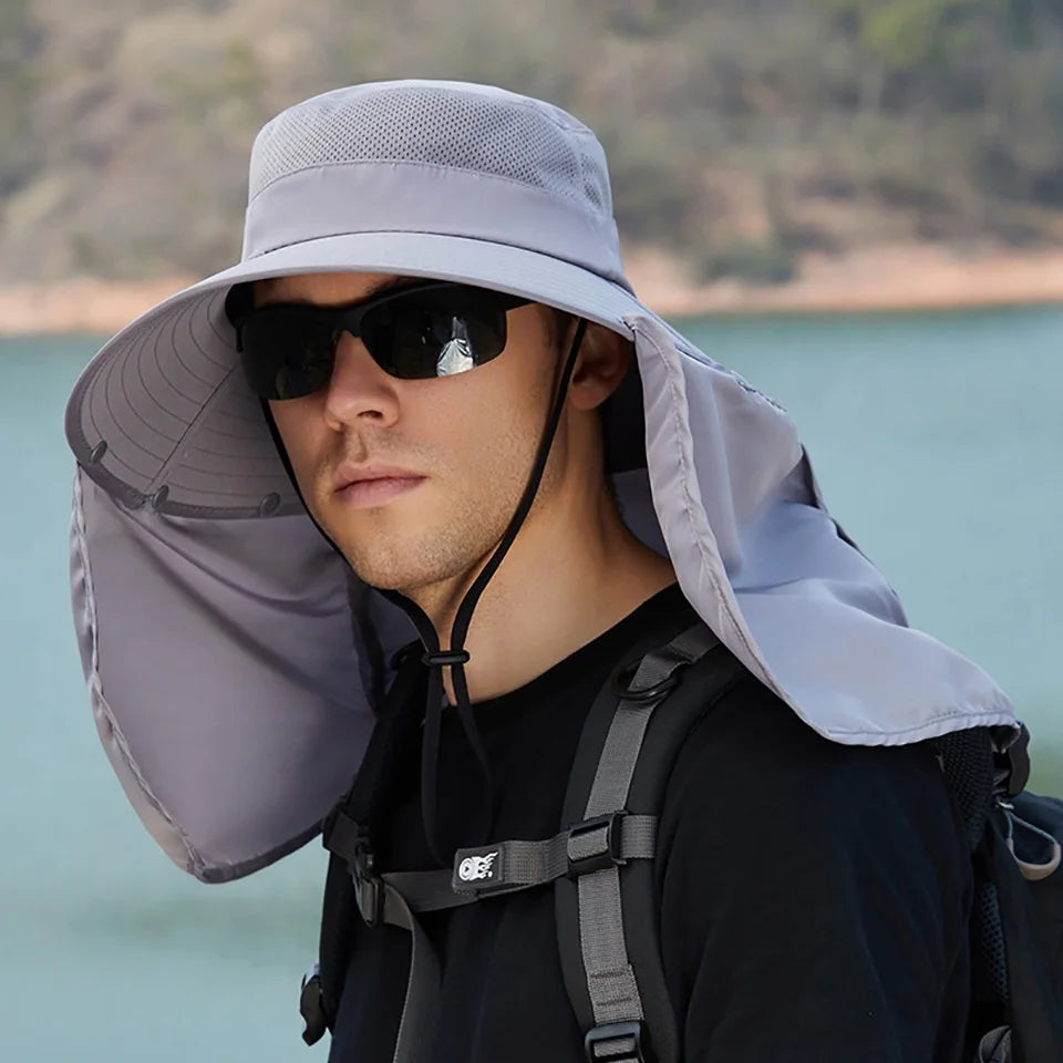 LOOGDEEL Oversized Brim Sun Protection Hat