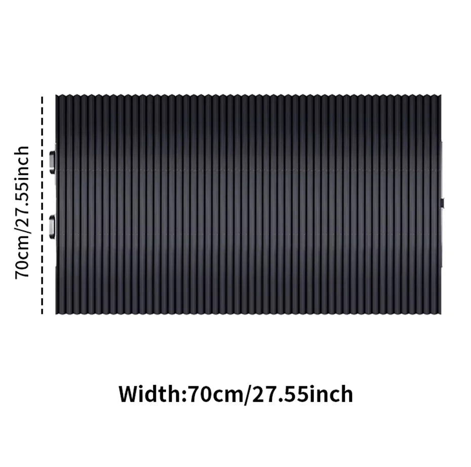 CORNING Retractable Windshield Sunshade — 99% UV Protection