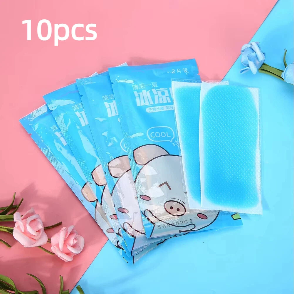 10-Hour Cooling Gel Patch — Long-Lasting Heat Relief