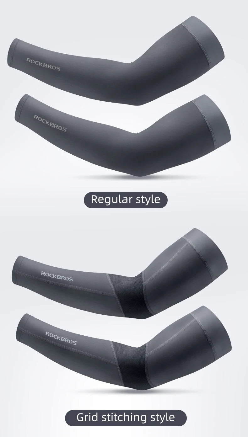 ROCKBROS Ice Silk UV Protection Arm Sleeves