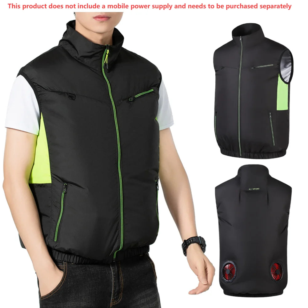 APWIKOGER Cooling Vest — 3-Speed Ice Fan Vest