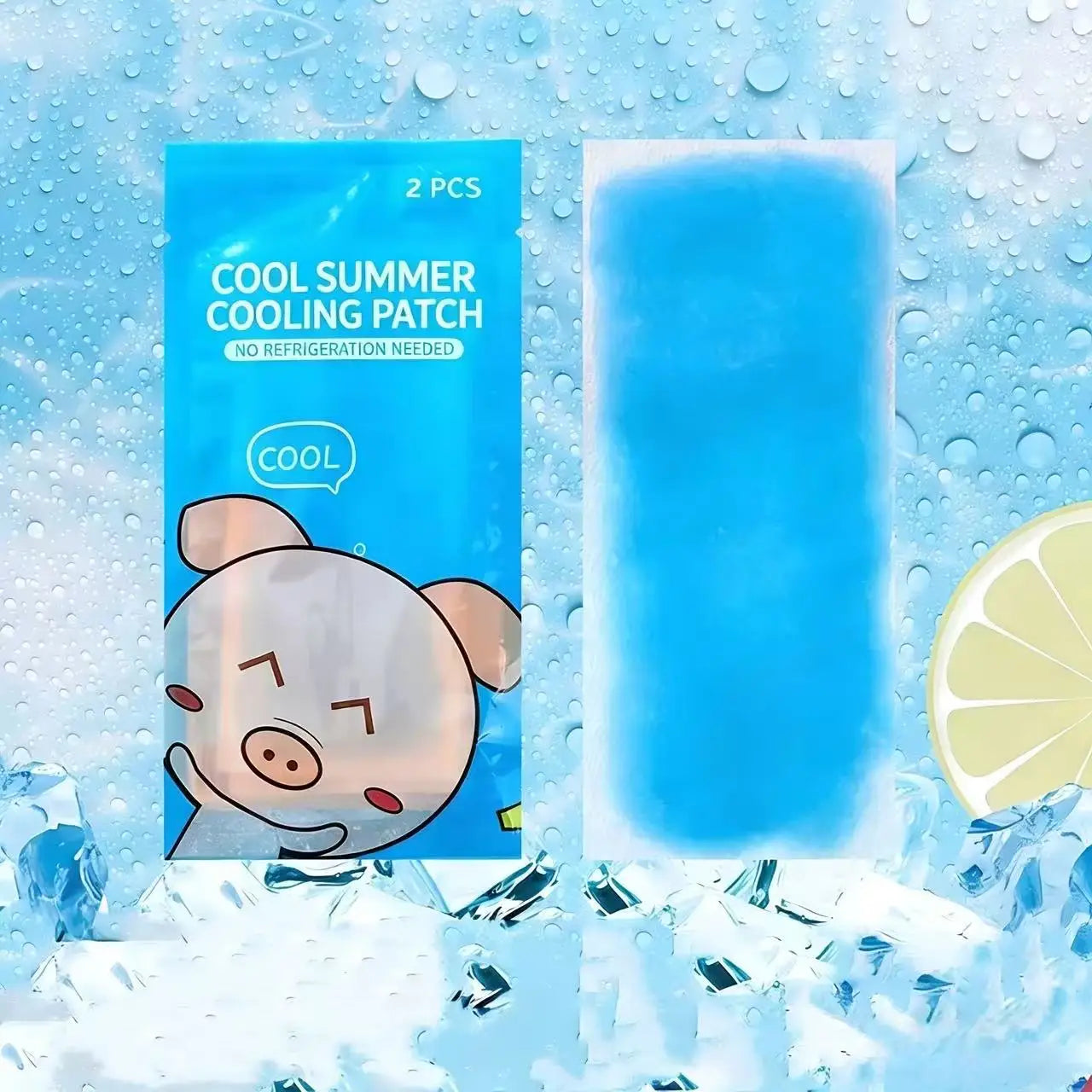 10-Hour Cooling Gel Patch — Long-Lasting Heat Relief