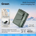 Kinscoter Waist Fan — 4000mAh Portable Bladeless Cooling Fan