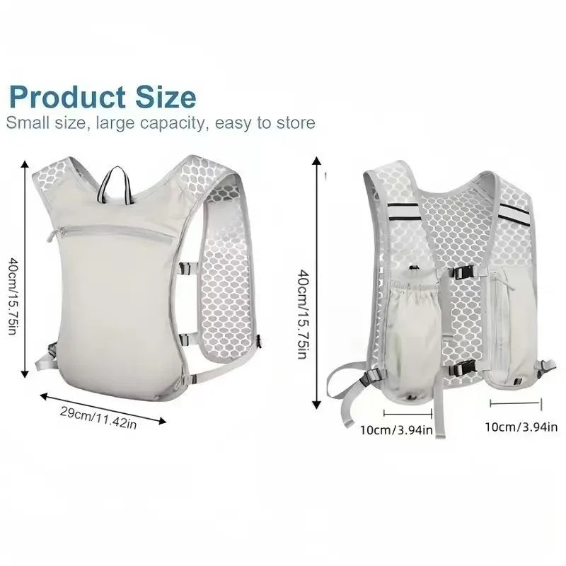 Running Hydration Vest — Breathable Backpack for Runs & Trails