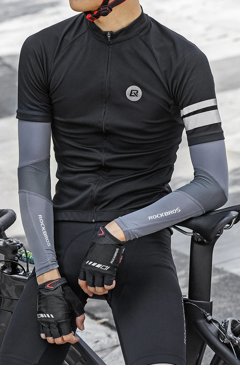 ROCKBROS Ice Silk UV Protection Arm Sleeves