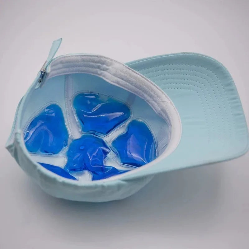 Cooling Gel Ice Pack — Adjustable Pad for Helmets & Hats