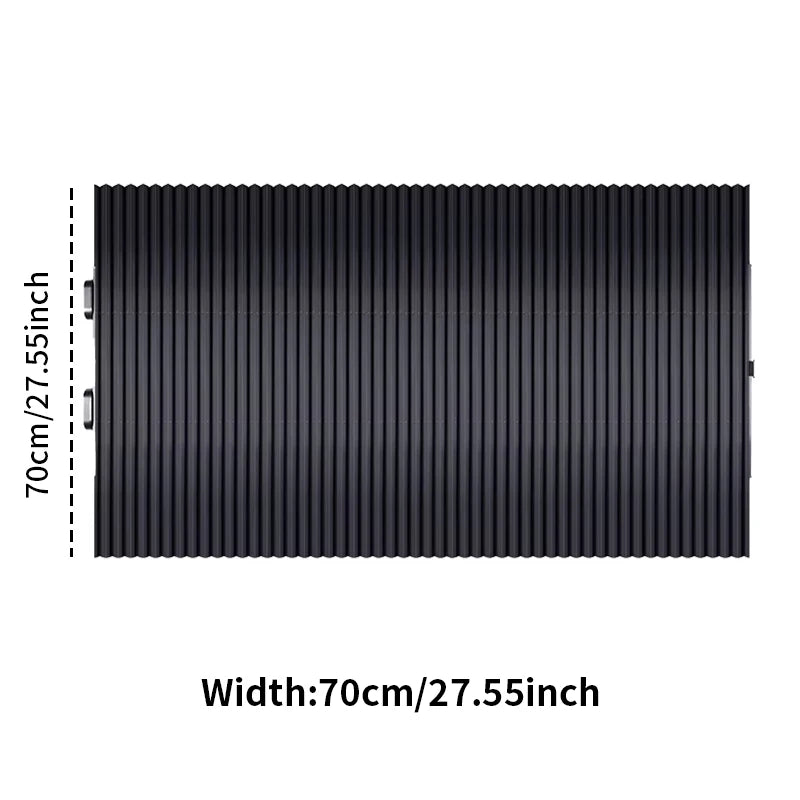 CORNING Retractable Windshield Sunshade — 99% UV Protection