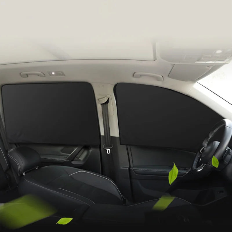 SEAMETAL Magnetic Side Window Sunshade — UV Reflective Privacy Curtain