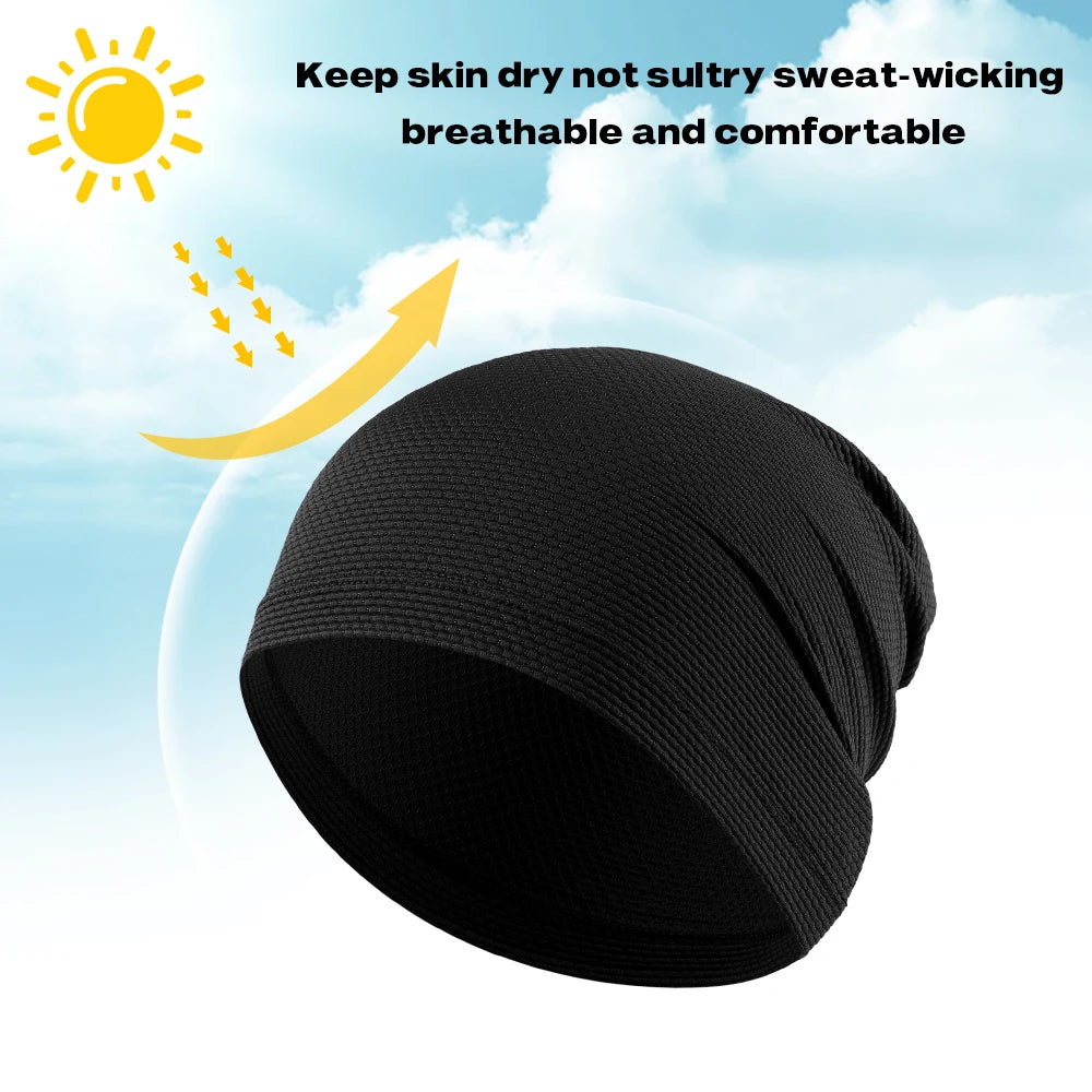 GUMAO Cooling Running Cap — Quick-Dry Breathable Beanie