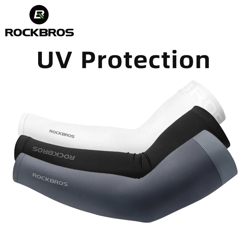 ROCKBROS Ice Silk UV Protection Arm Sleeves