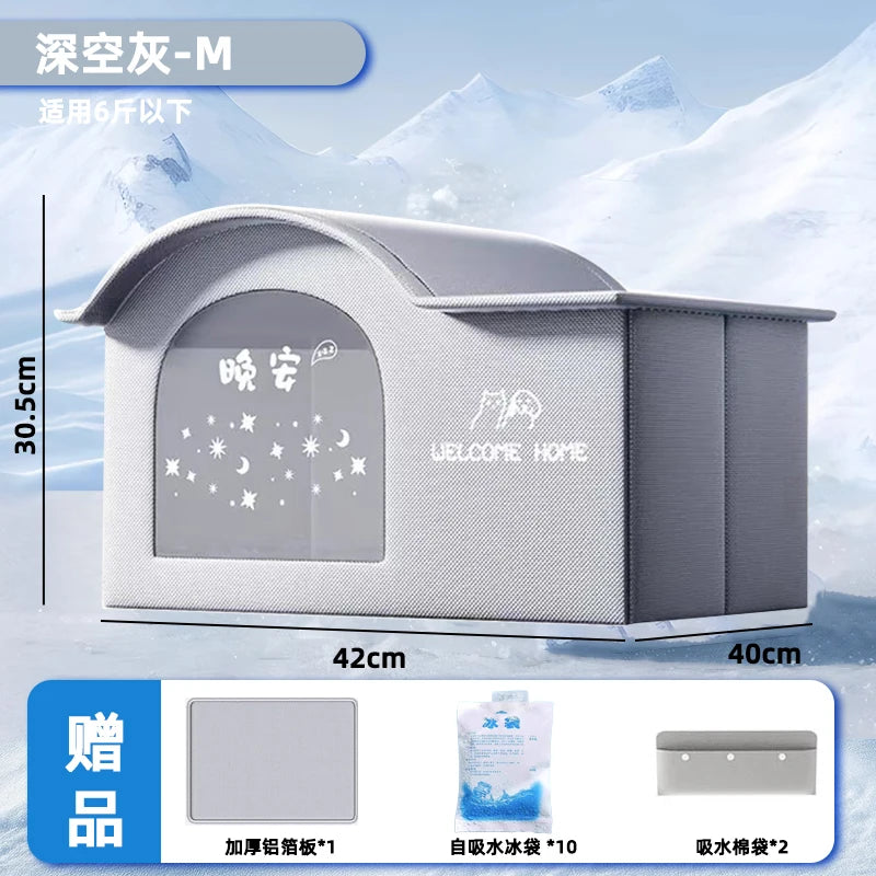 Cat Air-Conditioning House — Summer Cooling Villa