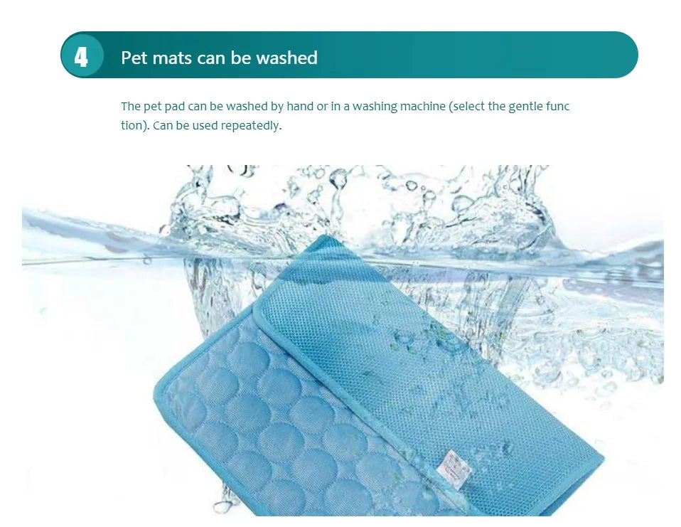 BeiYu Pet Cooling Mat — Extra Large for All Dog Sizes