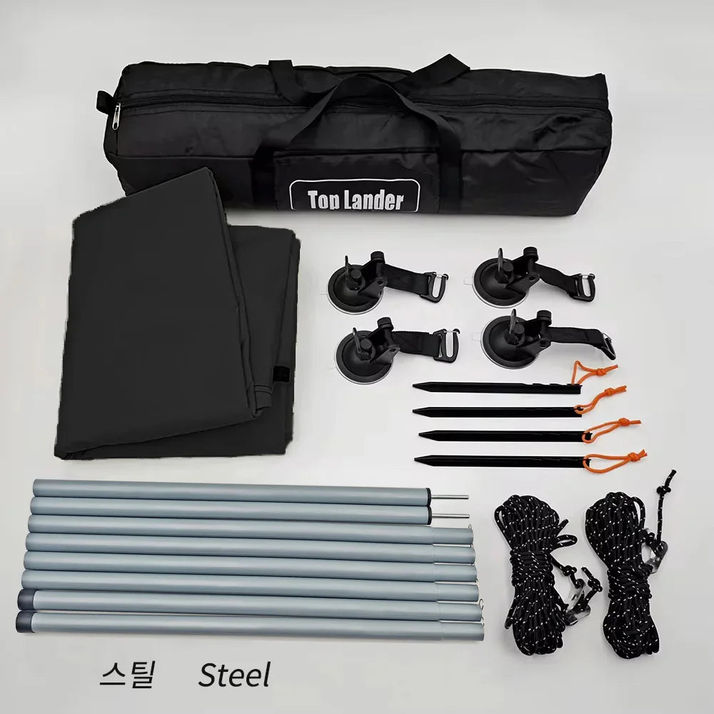 SUV Side Awning — Instant Shade & Waterproof Shelter