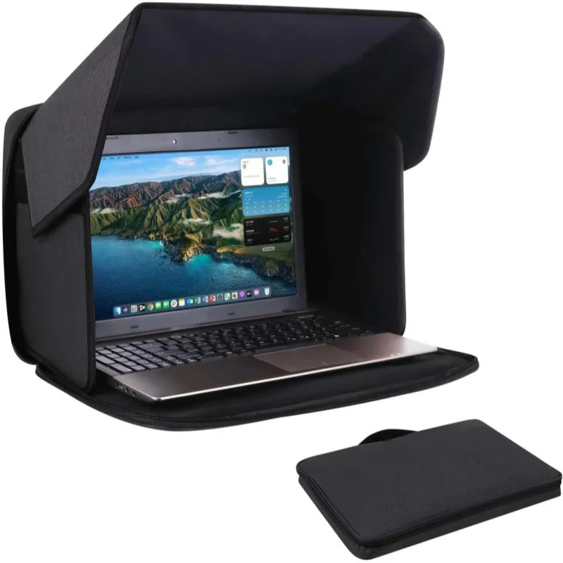 Portable Laptop Sun Shield & Privacy Cover