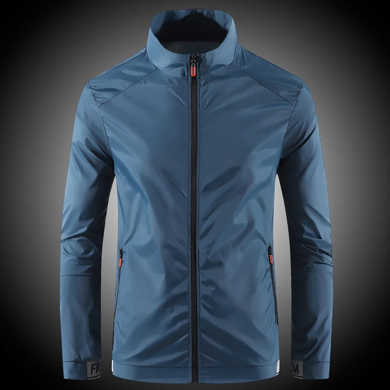 Men's Ice Silk UV Protection Jacket — Ultra-Thin Summer Wear