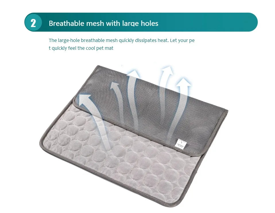 BeiYu Pet Cooling Mat — Extra Large for All Dog Sizes