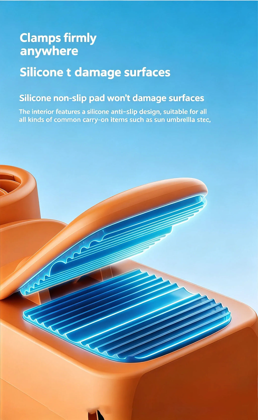 Portable Mini Clip Fan — Handheld & Umbrella-Mount Cooling