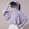 Ice Silk UV Protection Sun Cape — Lightweight Summer Cover-Up