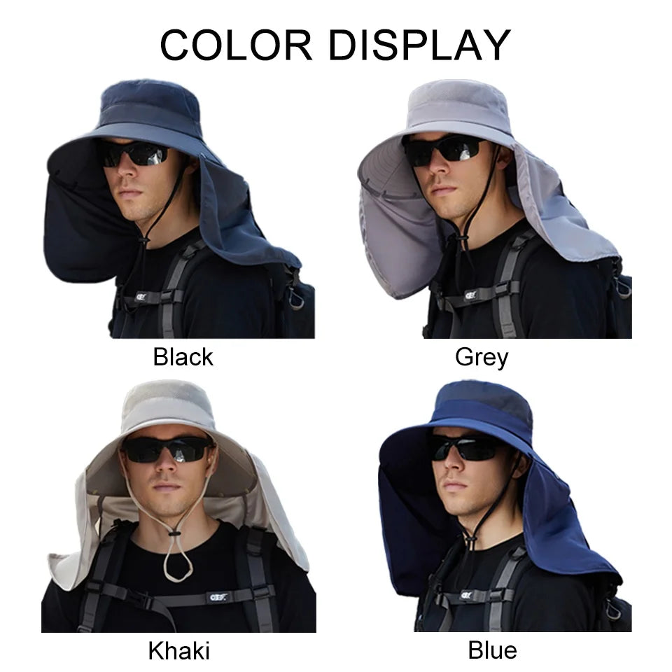 LOOGDEEL Oversized Brim Sun Protection Hat