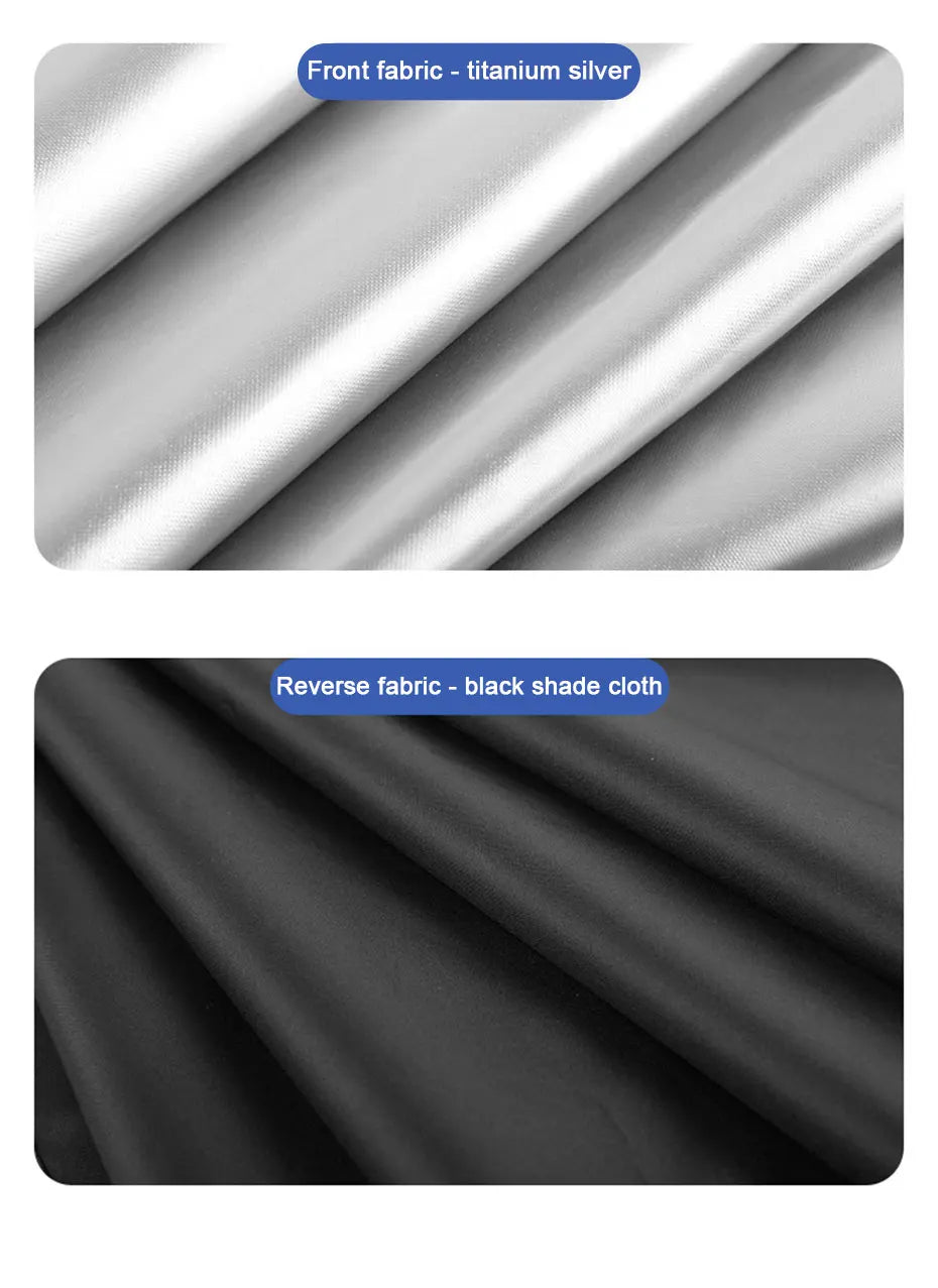SEAMETAL Magnetic Side Window Sunshade — UV Reflective Privacy Curtain