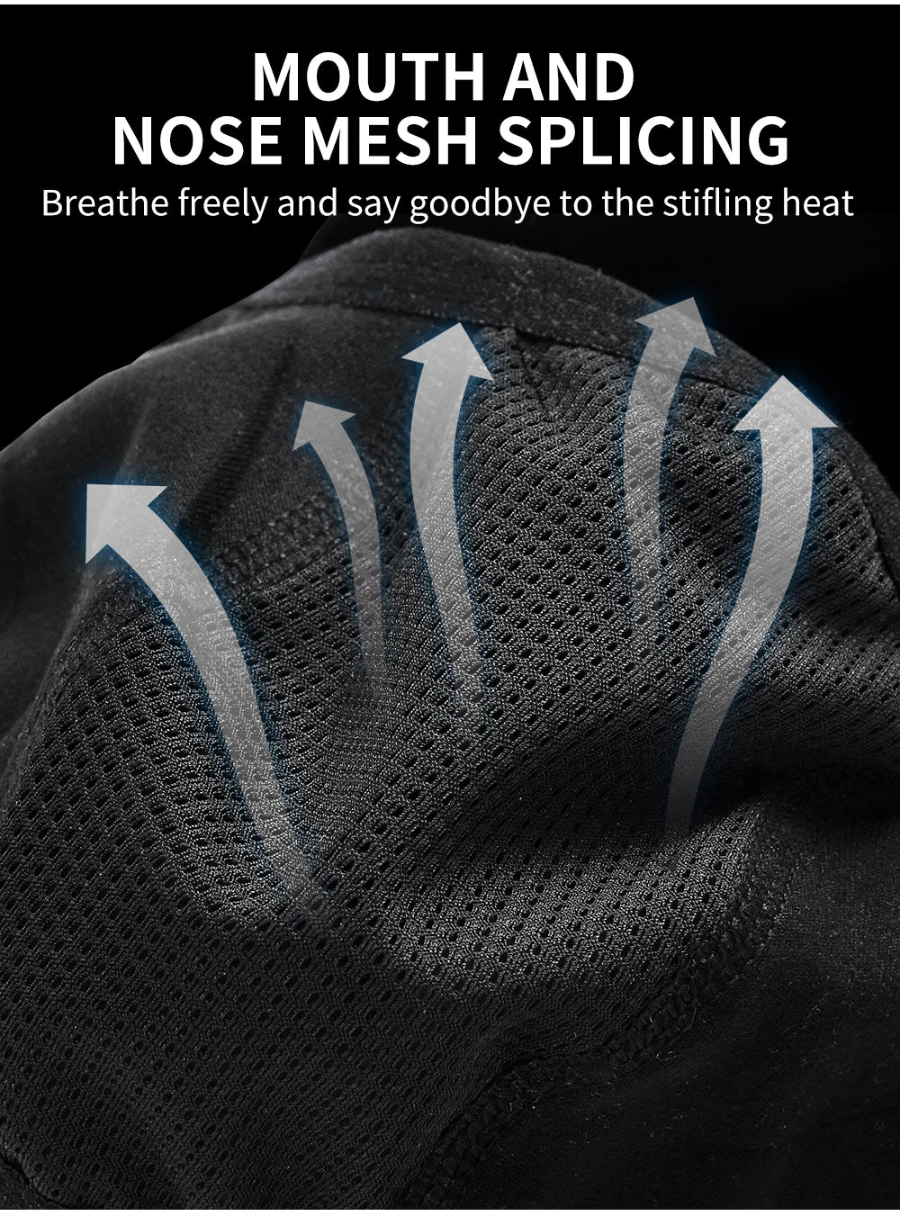 WOSAWE Cooling Balaclava — Breathable Sports Face Cover