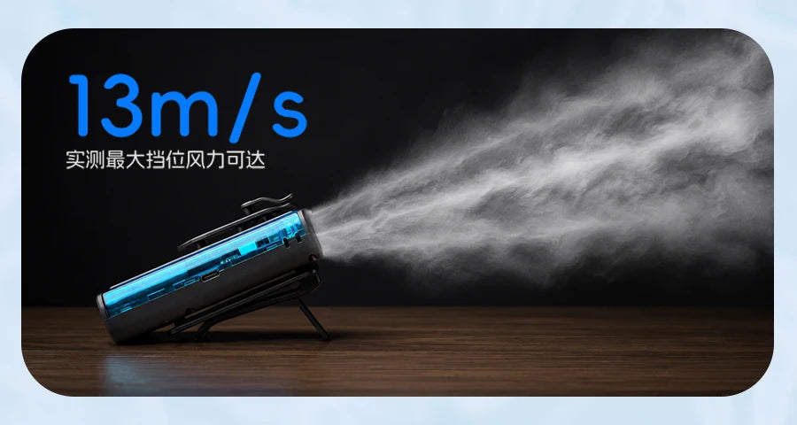 Kinscoter Waist Fan — 4000mAh Portable Bladeless Cooling Fan