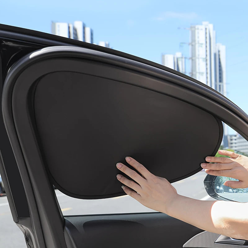 2026 Electrostatic Side Window Sun Visor — 4-Layer UV Blocker