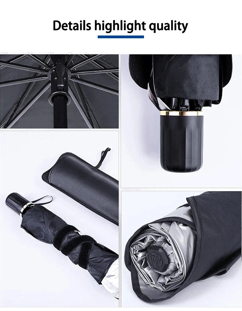 LZJV Car Windshield Sunshade — UV & Heat Protection