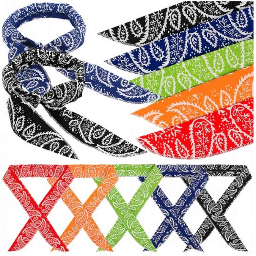 Ice Cooling Neck Wrap & Bandana — Multi-Use Sun Protection Scarf