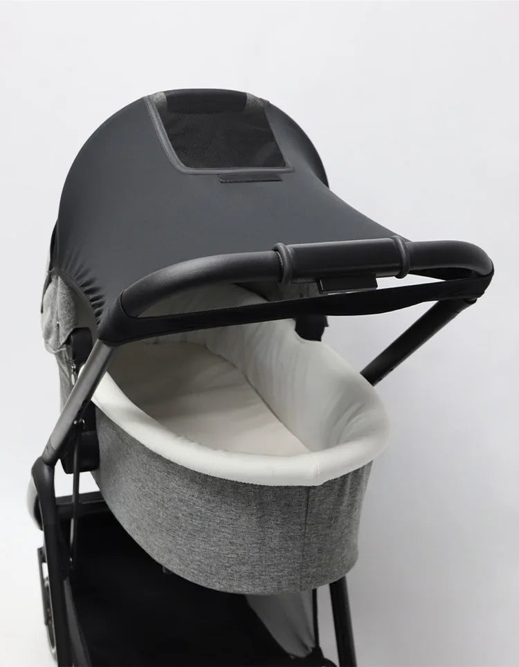 Universal Baby Stroller Sun Shade — UV Protection Canopy