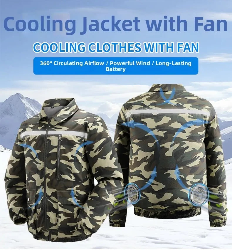 G-MACHT 4-Fan Cooling Jacket — Ultralight Air Conditioning Wear