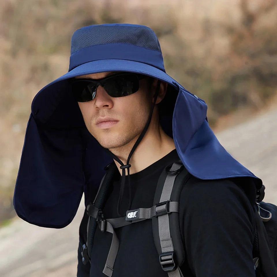 LOOGDEEL Oversized Brim Sun Protection Hat
