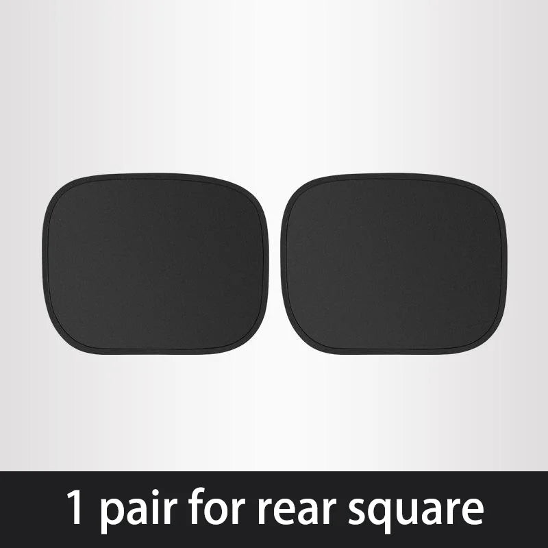 2026 Electrostatic Side Window Sun Visor — 4-Layer UV Blocker