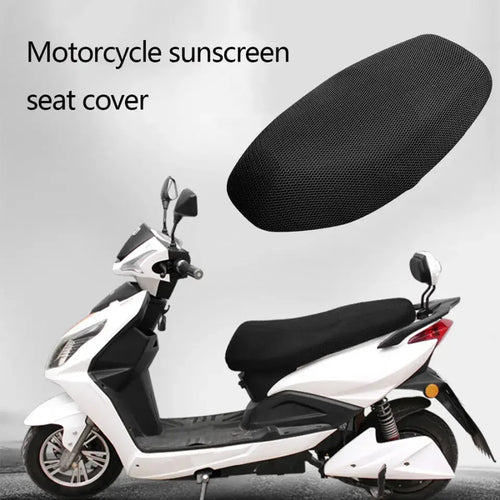 3D Mesh Motorcycle Seat Cover — Breathable Anti-Slip Cushion