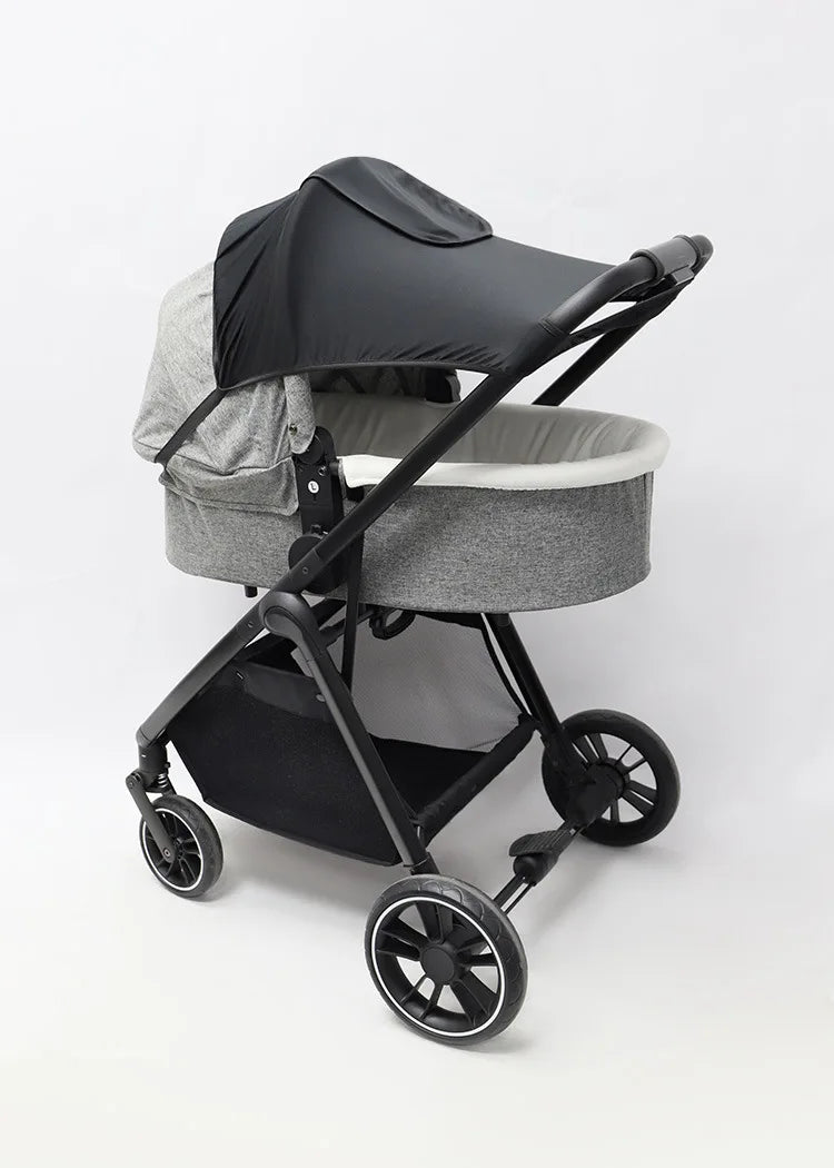 Universal Baby Stroller Sun Shade — UV Protection Canopy