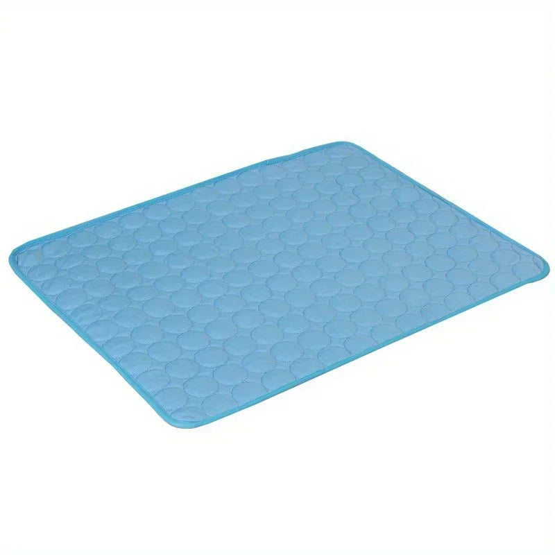 YEGBONG Cooling Pet Bed — Breathable Ice Silk Cushion