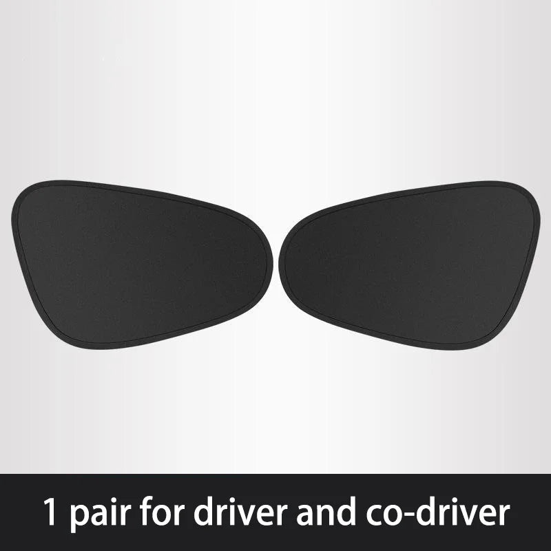 2026 Electrostatic Side Window Sun Visor — 4-Layer UV Blocker