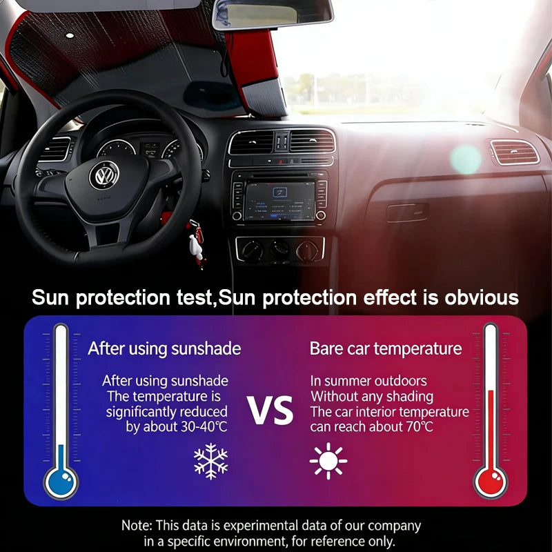 Car Windshield Sunshade — Keep Your Car Cooler