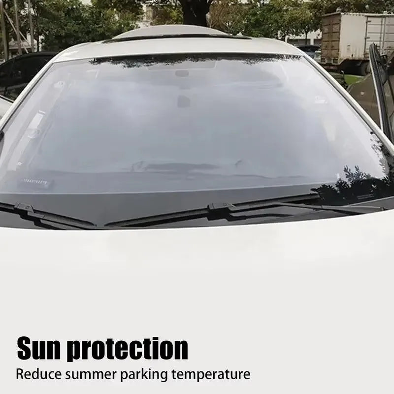 Retractable Auto Sunshade — Front & Rear Window UV Protector
